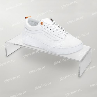 Подставка подиум из оргстекла П-образная 20х7х15 см, толщина 4 мм, PP-200070-150T4